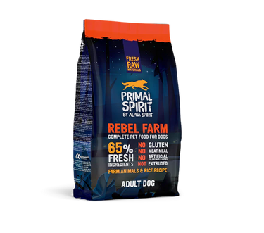 Primal 65% Rebel Farm Dog Food 1 kg